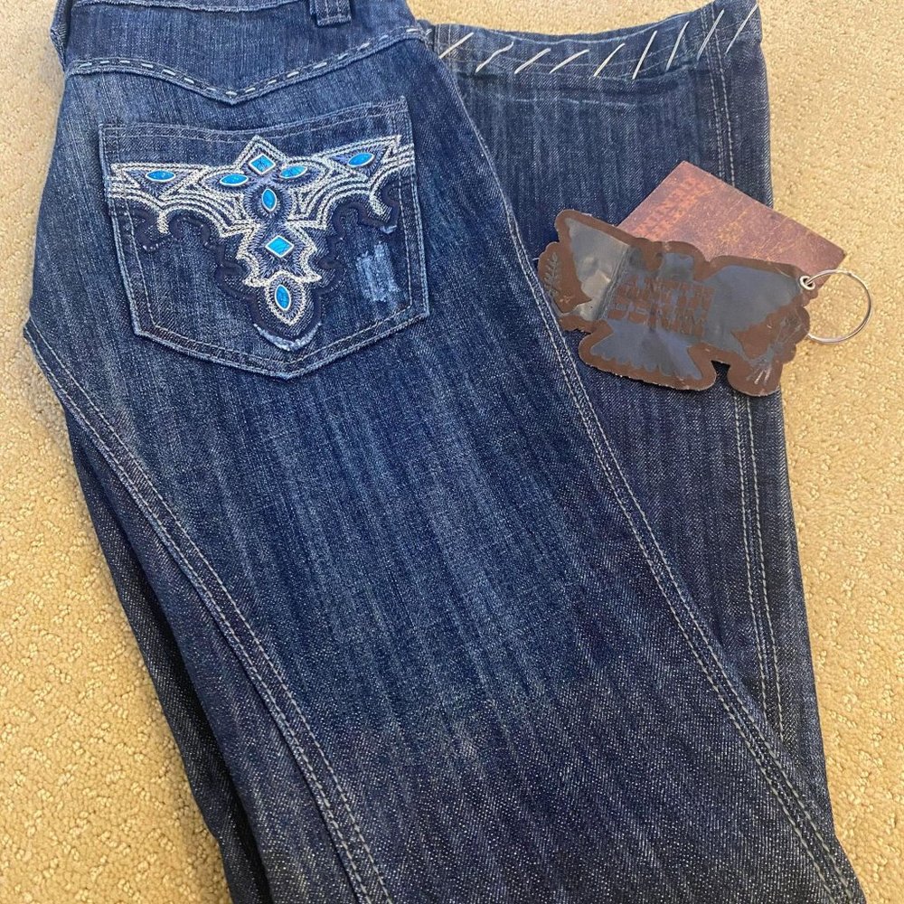 Antik Denim Women's Size 26 Blue Jeans Low Rise NWOT